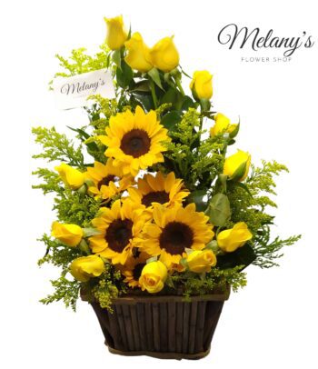 Love in yellow 1 - Rosas amarillas - Melany flower Shop