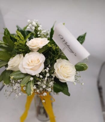 Jarron pequeño de condolencias